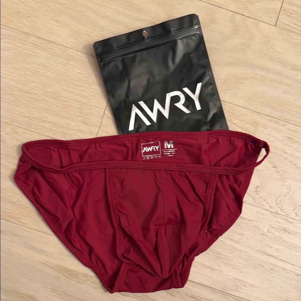 AWRY Maroon Briefs